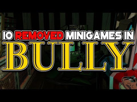 10 Removed Minigames in BULLY (Beta Analysis)