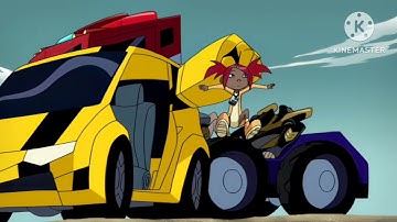 Transform and Roll Out Part 2 - Transformers Animated (S1E2) - Brady Reviews