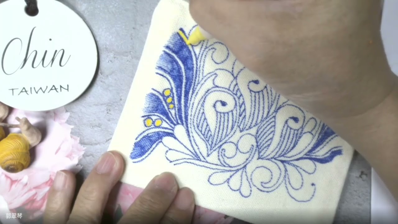 [Chin禪繞］EP120 簡單禪繞帆布袋系列5-1［玲瓏果帆布袋］