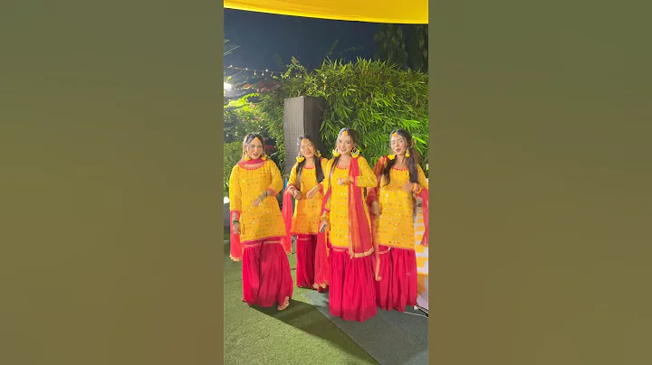 Haldi ceremony ✨💛😍 #ashahossain #shorts #reels