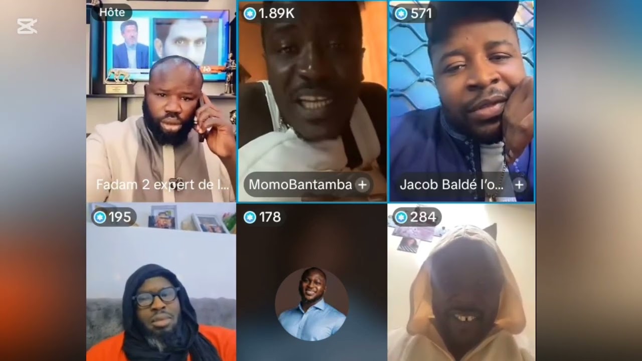 Hoo suivez Fadam2, Coach Bakary, Modou Mbaye, Jacob Baldé et Domou Dangou wakhtane lamb Bou nekh...