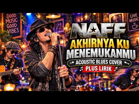 NAFF - Akhirnya Ku Menemukanmu | Acoustic Blues Cover + Lirik | Teman Santai & Ngopi