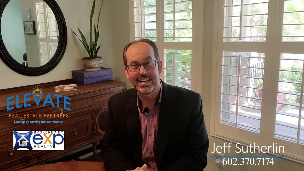 Arizona Real Estate Broker Jeff Sutherlin with EXP Realty YouTube