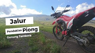 JALUR PENDAKIAN PIONG, GUNUNG TAMBORA, NTB [DJI MAVIC 2 PRO]