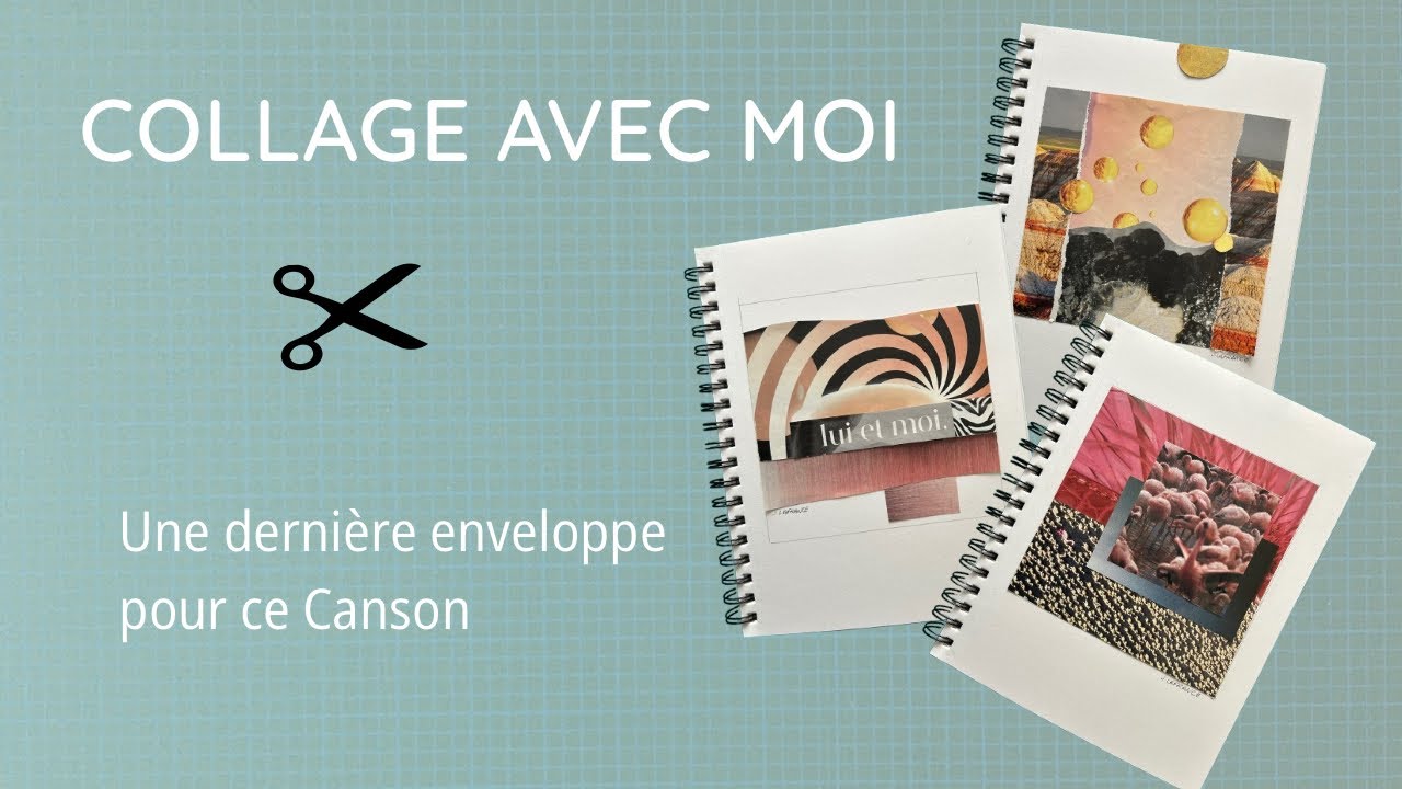 COLLAGE avec moi ✂️ 3 collages avec de superbes images reçues  