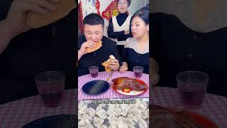 My Mother-In-Law Fooled My Husband Into Letting Me Eat Chicken 🥚🥚 #foodchallenge #shortsfeed #funny
