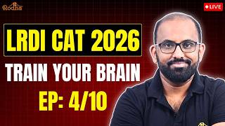 Train Your Brain EP 04/10 | LRDI Series CAT 2026 | High-Quality Sets (Concept-Focused) | Ravi Sir
