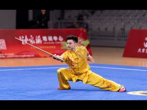 中国武術　少林拳　達磨杖　　契木　千切木　乳切木 女子长拳第34名崔雯淇河北13.81分2023年全国武术套路锦标赛2023