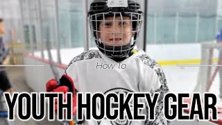 How to put on Youth Hockey Gear for the first time