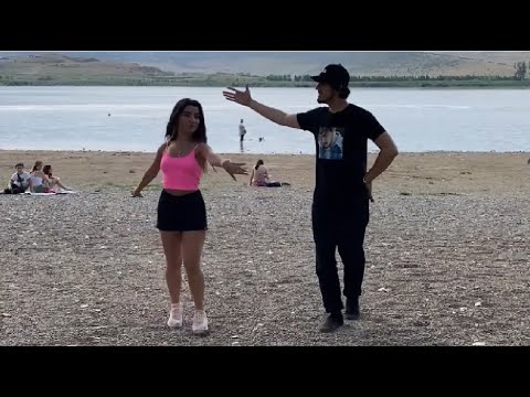 Девушка Танцует Очень Красиво На Озере Лиси Тбилиси Лезгинка 2021 Таоба (Без Тебя) ALISHKA Грузия