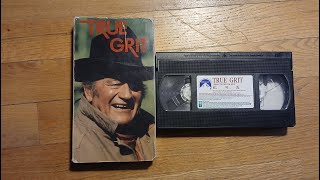 Opening To The True Grit 1992 Vhs 60Fps