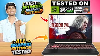 Resident Evil Requiem 🎮 Tested on RTX 3050 4GB⚡Ryzen 7 4800H🔥16GB RAM | Asus TUF A15 💻
