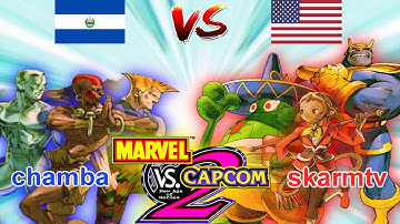 Marvel vs Capcom 2: New Age of Heroes - chamba vs skarmtv