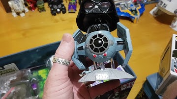Pop Funko Darth Vader with Tie Fighter review