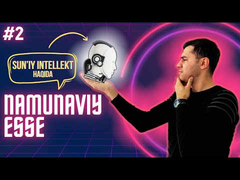Namunaviy esse — 2 | Sunʼiy intellekt haqida | Milliy sertifikat imtihoni uchun | MENING TILIM
