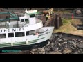 "MAID of the MIST VI" - Boat craned onto new Niagara River drydock