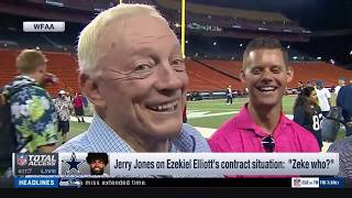 Ezekiel Elliotts Agent Calls Out Cowboys Owner Jerry Jones For Zeke Who? Joke