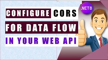 🌟Set up CORS to facilitate secure cross-origin data exchange in your .NET 8 Web API 🔥