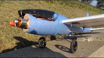 04 Lidl Glider RC conversion   Maiden crashes