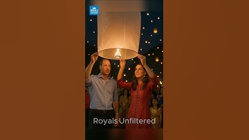 William & Kate Release Sky Lanterns at Cultural Festival 🎆🌌 #PrinceWilliam #KateMiddleton #shorts
