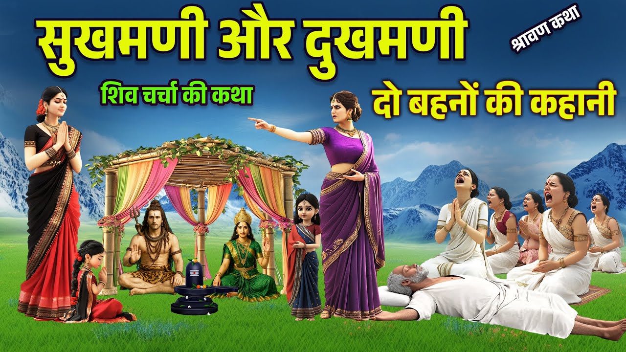 सुखमणी और दुखमणी दो बहनों की कहानी। महाशिवरात्री कथा।  #shivkatha #mahashivratri #shiv