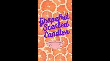 Reviewing Grapefruit Candles #shorts