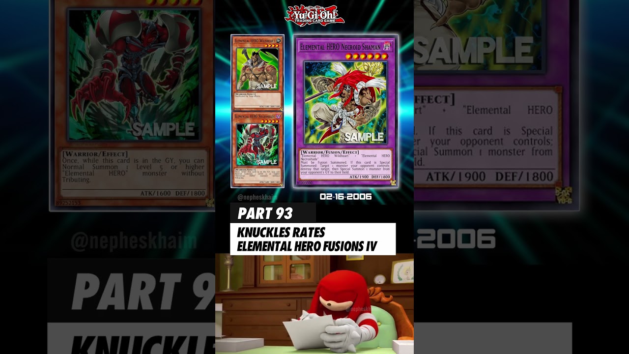 Part 93 | Elemental HERO Fusions – Part 4