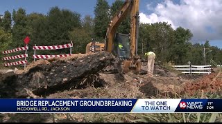 Jackon breaks ground on bridge replacement project