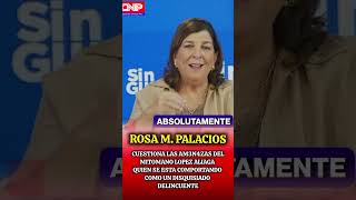 López ALIAGA está totalmente Desquiciado