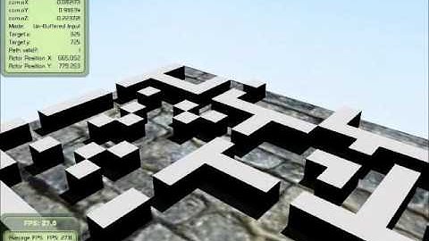 A* Path Finding Tech Demo WIP