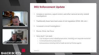 Energy Enforcement Insider: DOJ Enforcement - Recent Export Control Prosecutions and Why They Matter