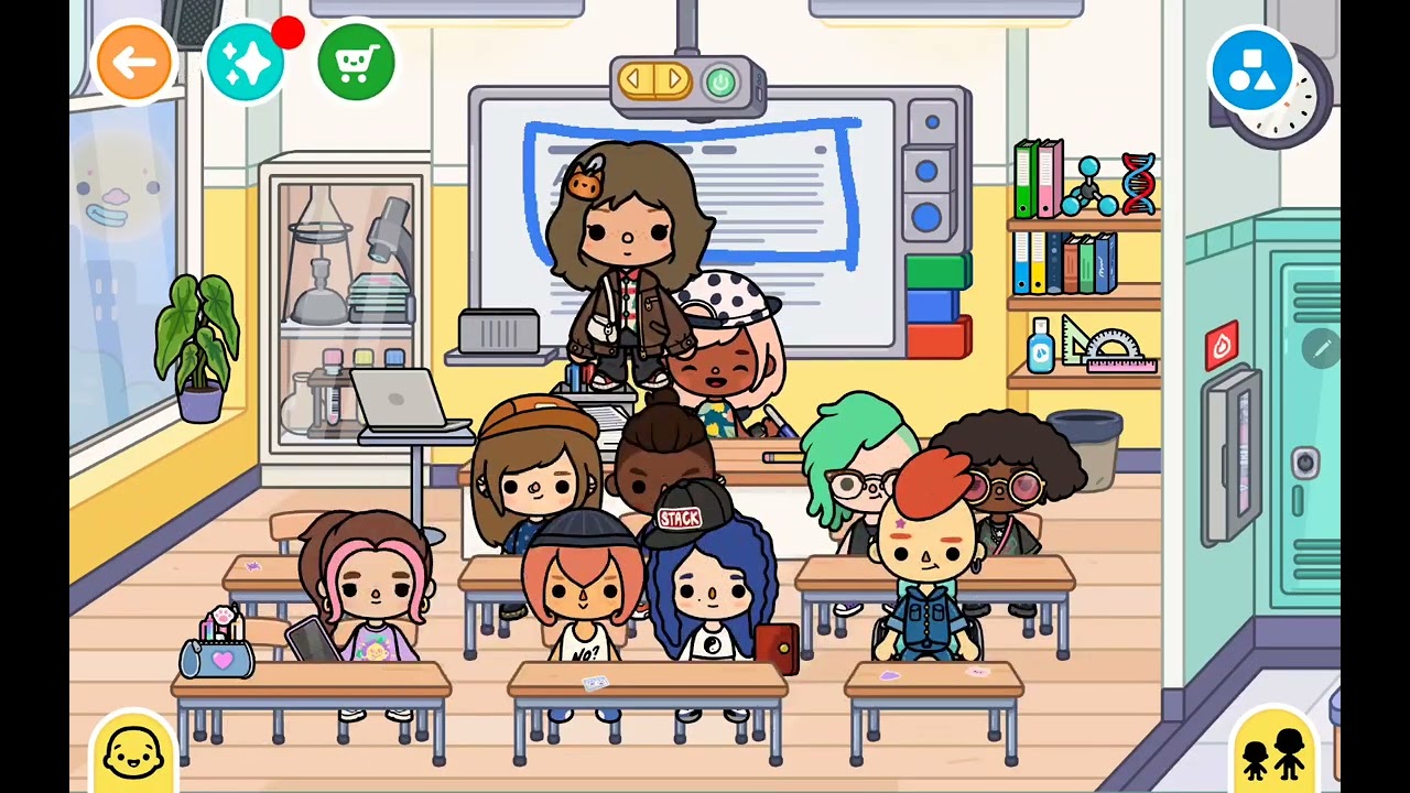 Cherry'nin bir günluk rutini 🤍❕️ | TOCA FAİRY | 