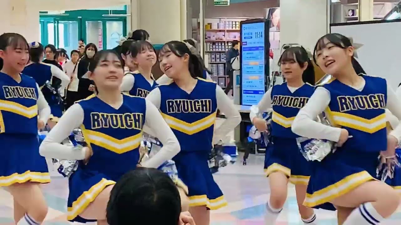 龍ヶ崎市サプラ　竜ヶ崎第一高等学校　チアリーディング部　2026.02.22 11:10〜