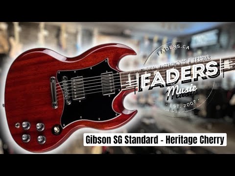 Gibson SG Standard – Heritage Cherry | 2-Minute Guitar Overview