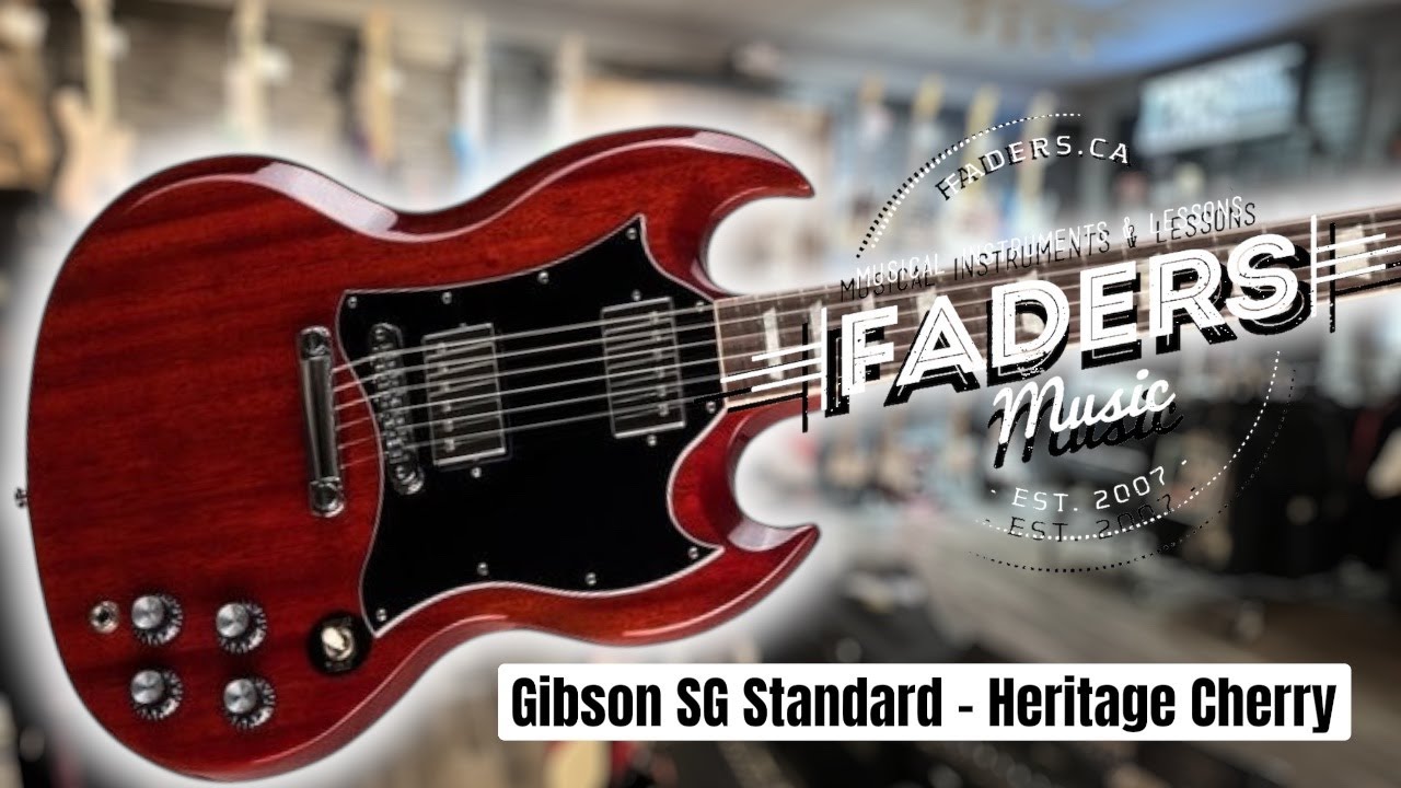 Gibson SG Standard – Heritage Cherry | 2-Minute Guitar Overview