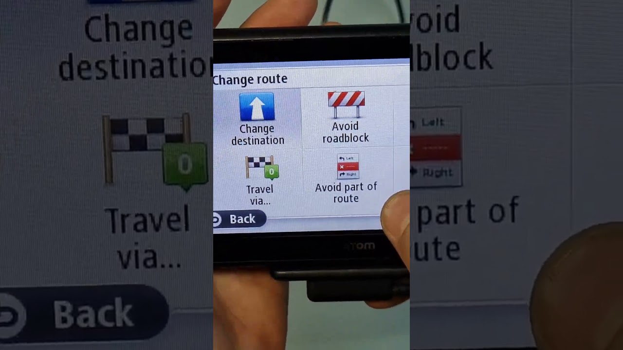 How to put an address in TOMTOM GPS / Start and adress 🚩🚩🚩🚩🚩