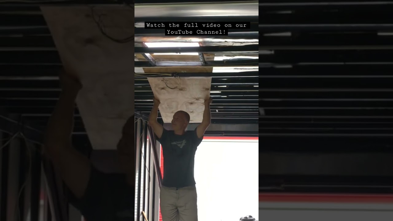 Installing Roof Supports in Our Cargo Trailer Conversion 