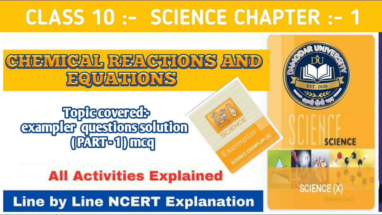 Ncert exampler solutions-class 10 science chapter-1