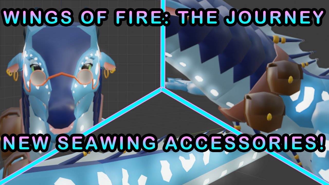Wings of Fire: The Journey NEW Seawing Accessories Development!