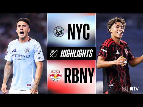 New York City FC vs. New York Red Bulls | Full Match Highlights | Battle for New York!