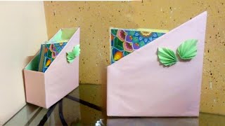 Magazine,Newspaper, books holder/diy magazine holder|from cardboard|pearl's Creative world|handmade