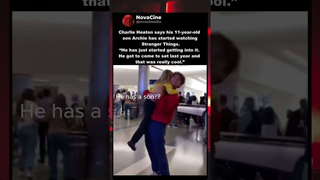 Many Fans Didn’t Know Charlie Heaton Has a Son 