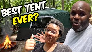 We Found the Perfect 2-Step Tent for Our First Fishing Trip @reactiveoutdoor 