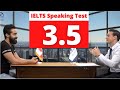 IELTS Speaking Test Band score 3.5 with feedback