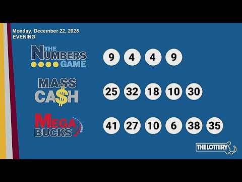 Evening Drawings Monday December 22 2025