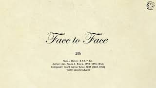 206 Face To Face Sda Hymnal The Hymns Channel