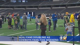 Dallas Cowboys Fans, Non Fans Enjoy Rally Day At AT&T Stadium
