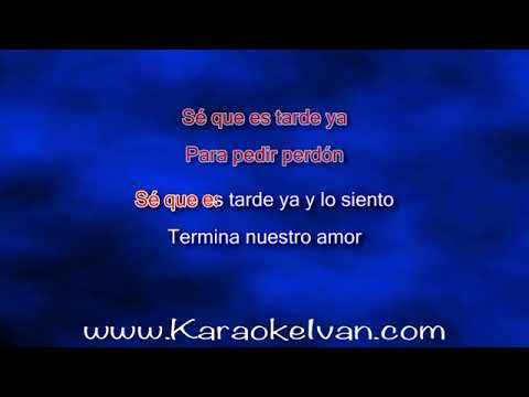 Inspector - Amargo adiós KARAOKE
