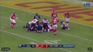 Chiefs Muff Punt & Results In A Texans Touchdown