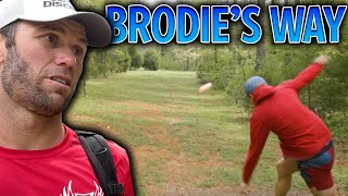 Trevor Can Only Throw What Brodie Tells Him | New London Disc Golf Challenge